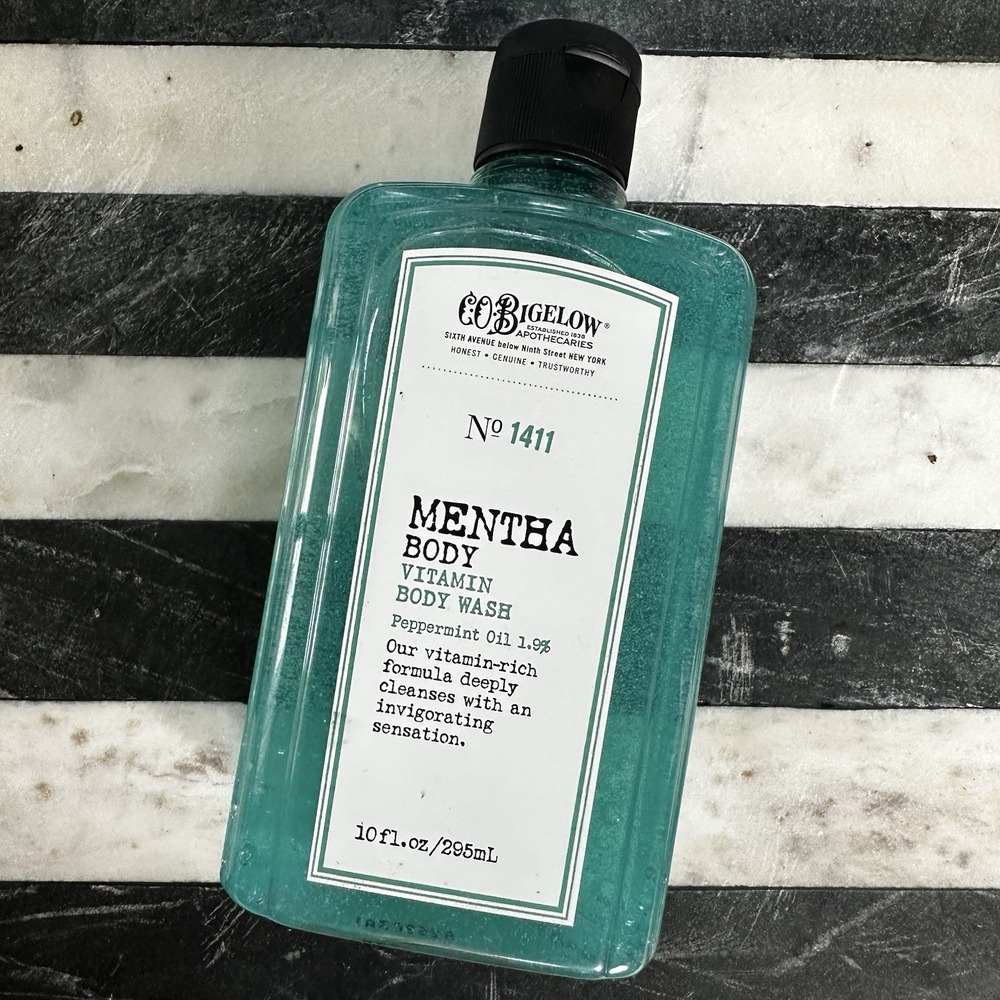 C.O. Bigelow Mentha Body Vitamin Body Wash  No 1411 Peppermint Discontinued NEW